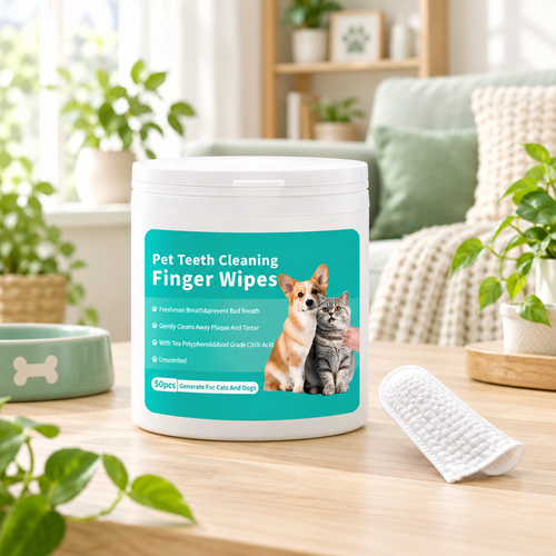 Toallitas Dentales de Dedo para Perros y Gatos